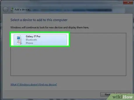 Step 8 Clique no nome do seu Android.