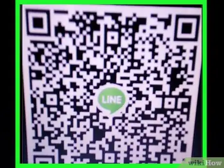 Step 5 Alinhe o código QR do seu amigo com a lente da sua câmera.