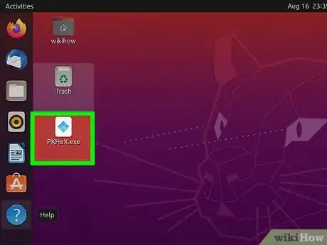 Através de um programa gratuito, o Wine, é possível rodar os “.exe” no Linux.
