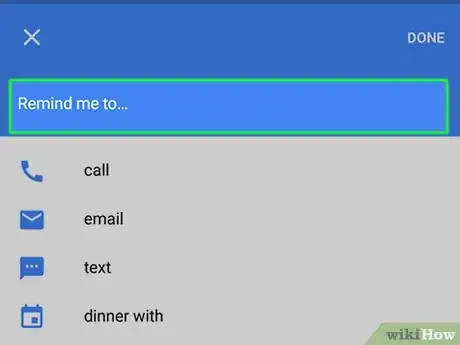 Step 7 Se o teclado do Android não aparecer, selecione “Lembrar-me de...”