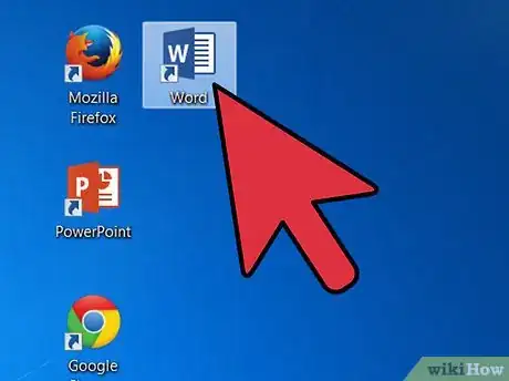 Step 1 Abra o MS Word.
