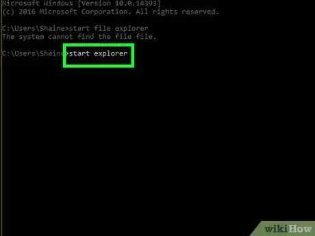 Step 5 Digite o nome do programa no Prompt.