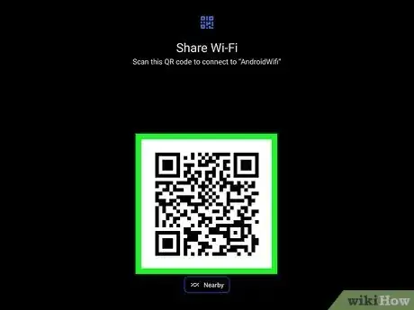 Step 7 Baixe ou capture a imagem do QR code.