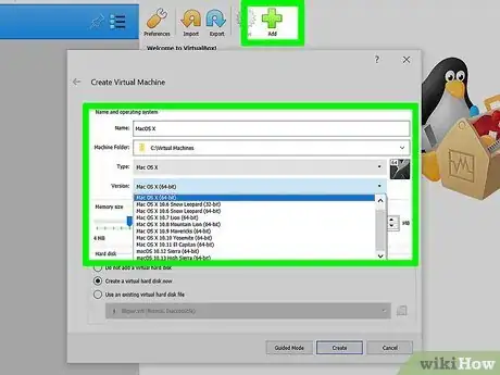 Step 1 Abra o VirtualBox, o aplicativo com o ícone de uma tela de computador em formato de cubo.
