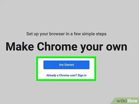 Step 11 Acesse o "Chrome" usando sua conta do Google (opcional).