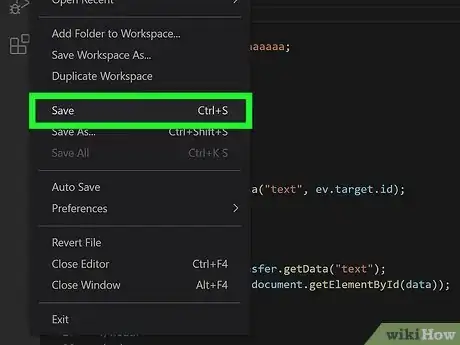 Step 3 Salve o arquivo no formato HTML.