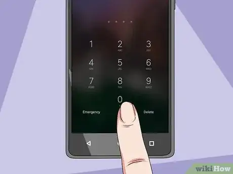 Step 9 Insira o novo método de desbloqueio para acessar o Android.