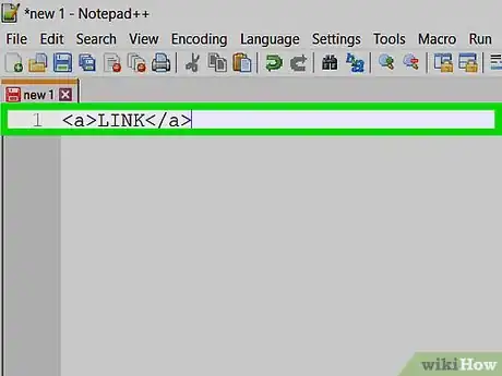 Step 4 Adicione as tags no texto.