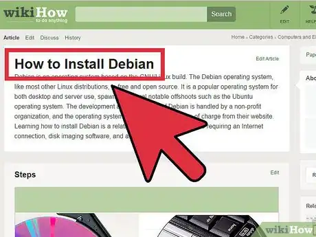 Step 3 Instale o Debian.