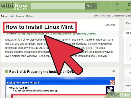 Step 4 Instale o Linux Mint.