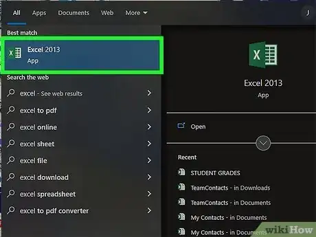 Step 1 Abra o Excel.