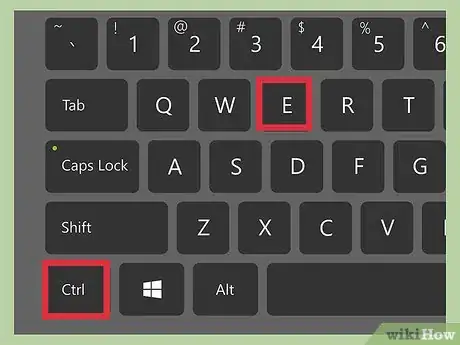 Step 5 Uma alternativa é pressionar CTRL + E.
