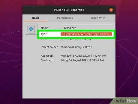 Não há um equivalente direto aos .exe.
