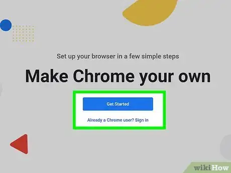 Step 16 Acesse o "Chrome" usando sua conta do Google (opcional).