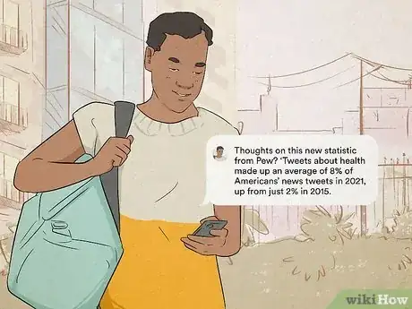 As citações podem começar uma conversa ou despertar a curiosidade.