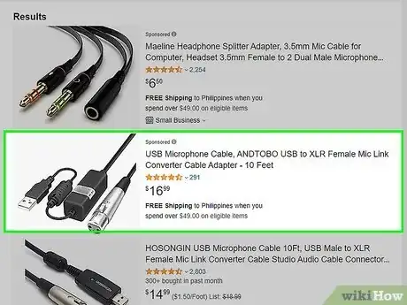 Step 2 Compre um conversor.