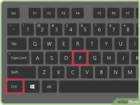 Step 4 Use a função "buscar" para verificar se o código funcionou.
