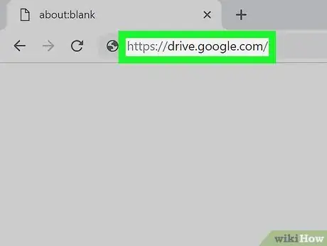 Step 1 Abra o site do Google Drive.