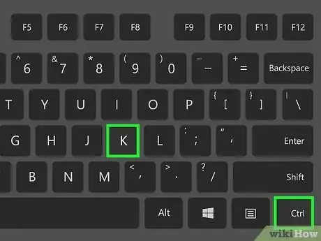 Step 1 Use um atalho de teclado.
