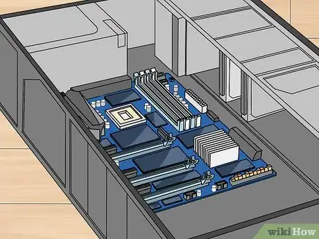 Step 5 Localize a placa-mãe.
