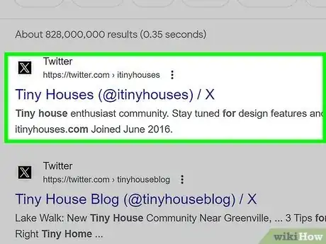 Step 1 Encontre uma URL do X.
