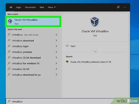 Step 1 Abra o programa VirtualBox.