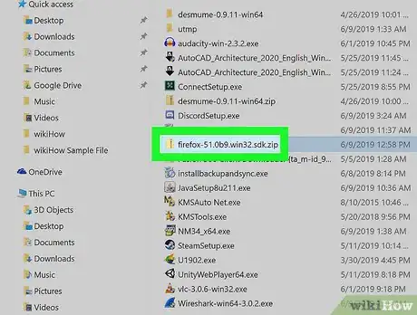 Step 6 Abra o arquivo ZIP clicando duas vezes sobre ele.