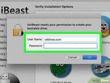 Step 11 Digite a senha que usa para fazer login no seu Mac.