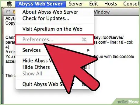 Step 3 Configure o servidor web.