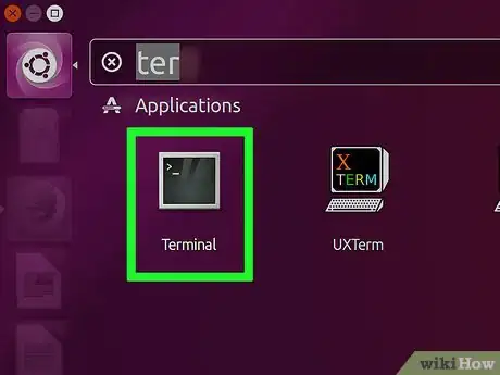 Step 1 Abra o Terminal.