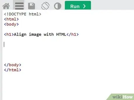 Step 1 Encontre o código HTML para a imagem que você deseja alinhar.