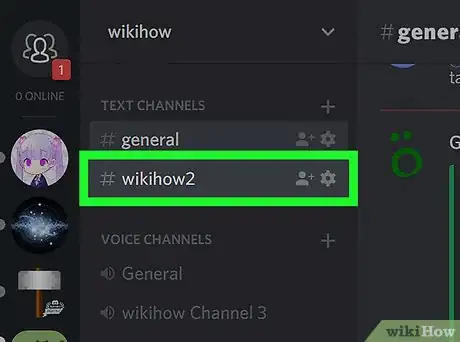 Step 2 Selecione um canal.