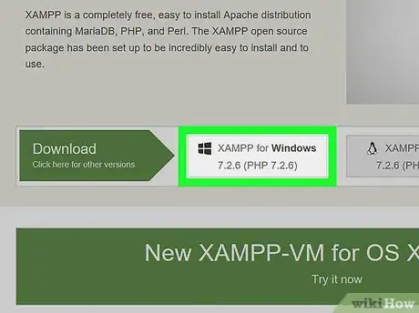 Step 2 Clique em XAMPP for Windows.