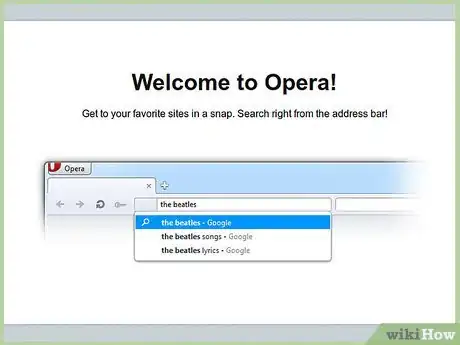 Step 11 Agora você está pronto para usar o navegador Opera 11.