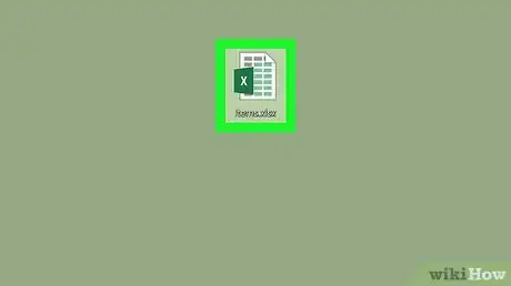 Step 2 Abra um documento já existente do Excel.