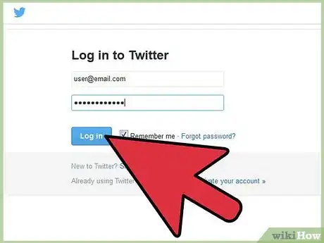 Step 3 Faça login em sua conta.