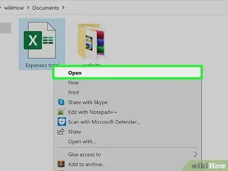 Step 1 Abra uma pasta de trabalho no Excel.