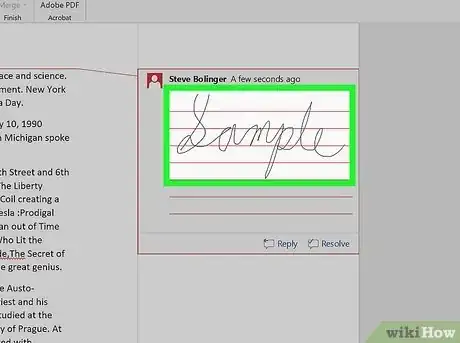 Step 7 Escreva o comentário.