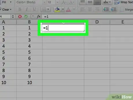 Step 4 Digite o primeiro número.