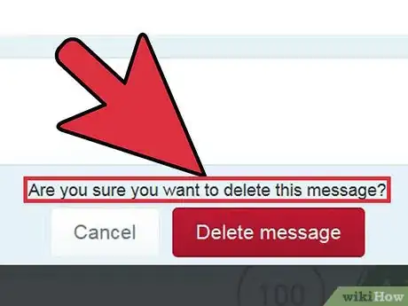 Step 9 Clique em "Excluir Conversa".