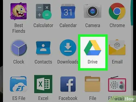 Step 2 Abra o aplicativo "Google Drive" no dispositivo Android.