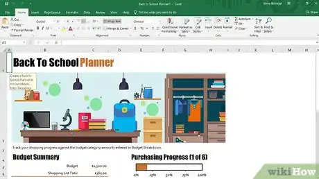 Step 6 Espere a pasta de trabalho do Excel abrir.